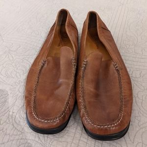 Cole Haan brown men's loafers size 15